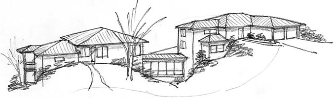 The street side